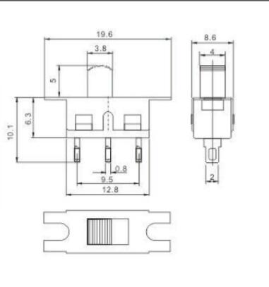 SS-12E08撥動開關(guān)