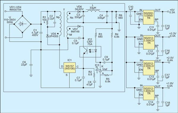 LDO在開關電源中的作用